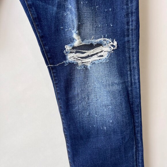 Dsquared2 Distressed Denim Jeans – Men’s Size 52 – Blue Wash - Picture 3 of 10